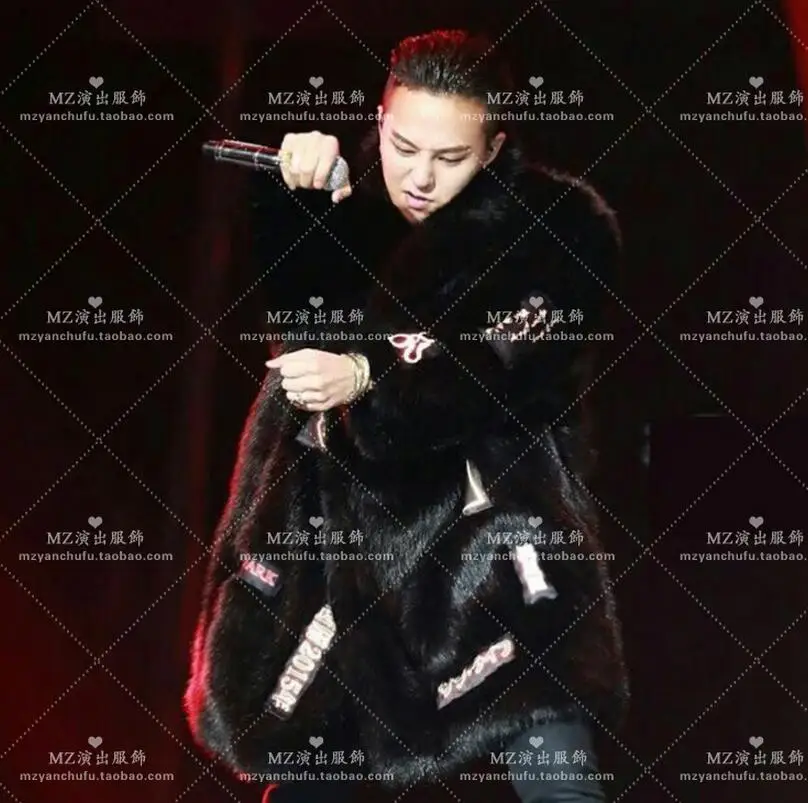 ^Cheap Новинка 2015, мама GD в том же G-dragon BIGBANG шуба из искусственного лисьего меха, сценическая одежда для мужчин и женщин, костюмы певиц! S-XL Бесплатна... ^Cheap Новинка 2015, мама GD в том же G-dragon BIGBANG шуба из искусственного лисьего меха, сценическая одежда для мужчин и женщин, костюмы певиц! S-XL Бесплатна...