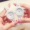 Relojes mujer Women White ceramic Wristwatch Bracelet Quartz watch Woman Ladies Watches Clock Female Fashion Women Watches ► Photo 3/6