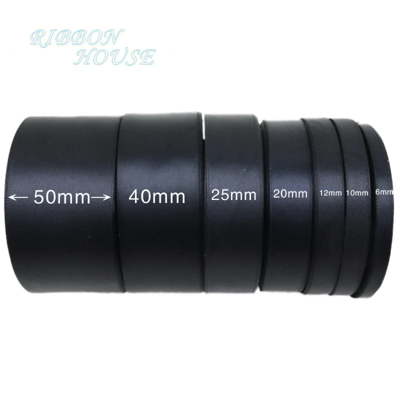Black ribbon wholesale deals