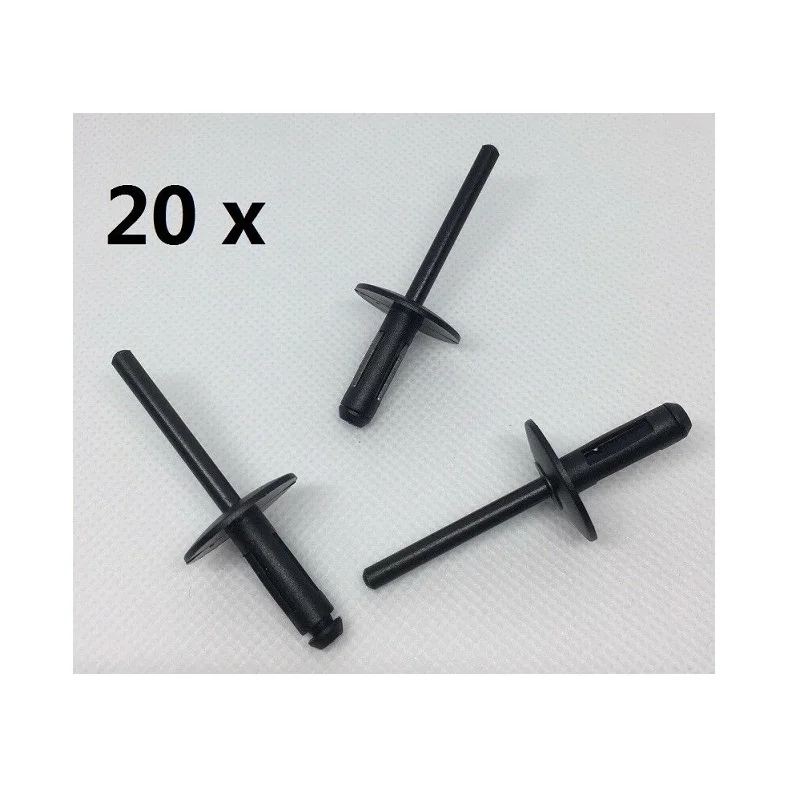 

FOR BMW Plastic Pop Blind Rivets 6mm, Wheel Arches, Side Skirts, Sills & Bumpers