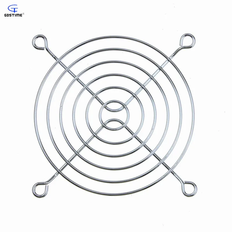 20 pcs DC Fan Grill Protector Silver Metal Finger Guard Used for 92mm Fan 9cm 20 pcs DC Fan Grill Protector Silver Metal Finger Guard Used for 92mm Fan 9cm
