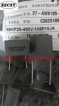 

New and original 20PCS 1UF 105K 1.0J K 450V 400V P15MM Safety capacitance