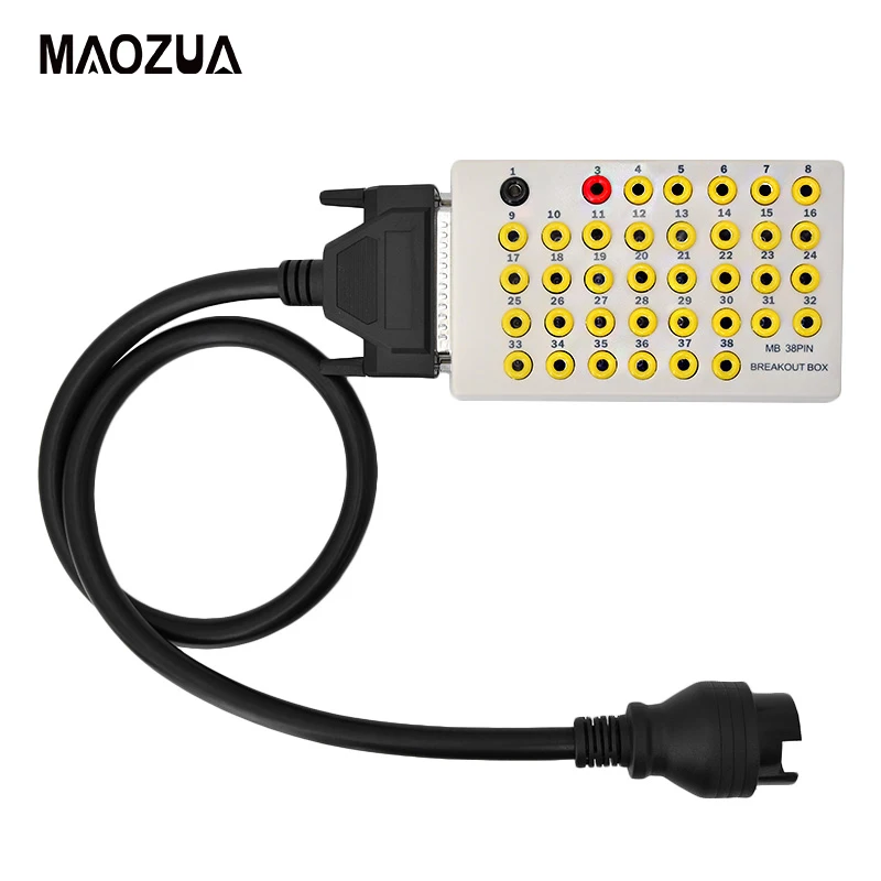 

OBD2 Breakout Box Car OBD OBDII Protocol Detecto For MB 38PIN