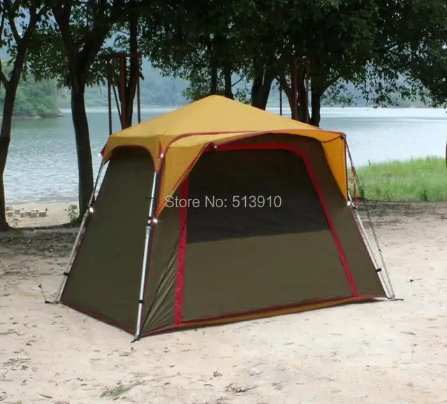 Cheap Promotion Automatic outdoor camping tent for fishing beach camping anti rain with aluminum pole in good quality