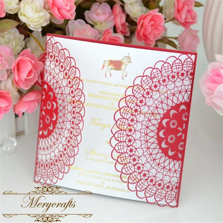 New Arrival Nepali Marriage Invitations Laser Cut Paper Beautiful Wedding Cards Paper Card Card Cardlaser Cut Paper Card Aliexpress