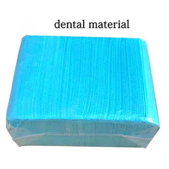 

125pcs/pk 3-Ply Blue Dental Patient Bibs Size: 13'' x 18''