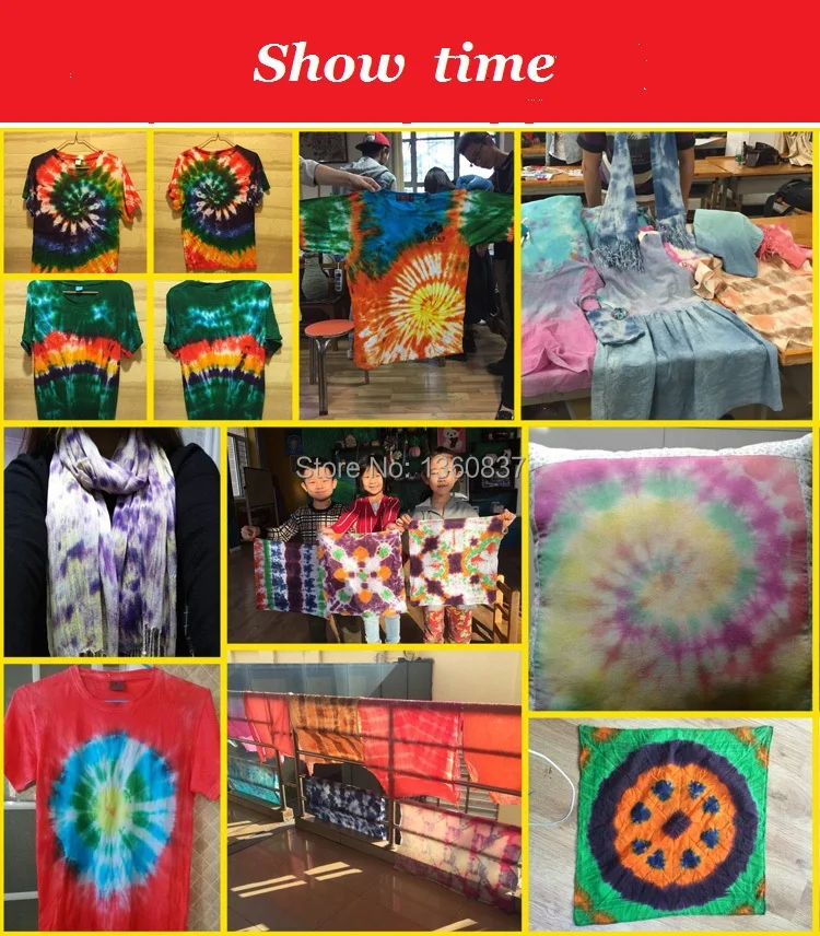 Tie dye DIY краситель одежды для можно использовать в холодной воде непосредственно
