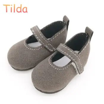 

Tilda 4.5cm BJD 1/6 Doll Shoes for Rag Dolls,Lovely Mini Puppet Dolls Toy Boots for EXO BJD,Doll Sneakers Accessories One Pair