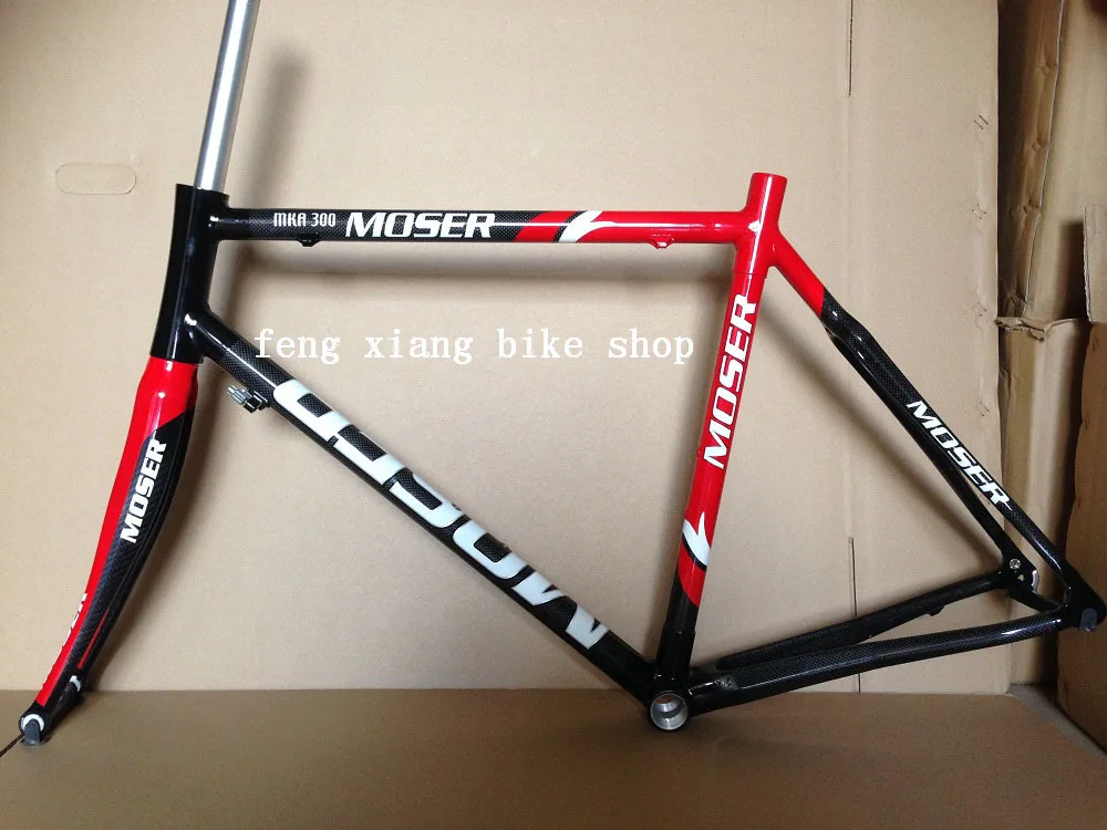 Italian MOSER MKA300 carbon fiber frame 700 cin Bicycle Frame from Sports & Entertainment on
