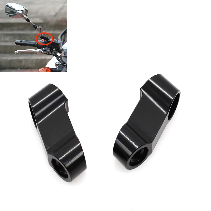 10mm Right Thread Universal Motorcycle Mirror Mount Riser Extender