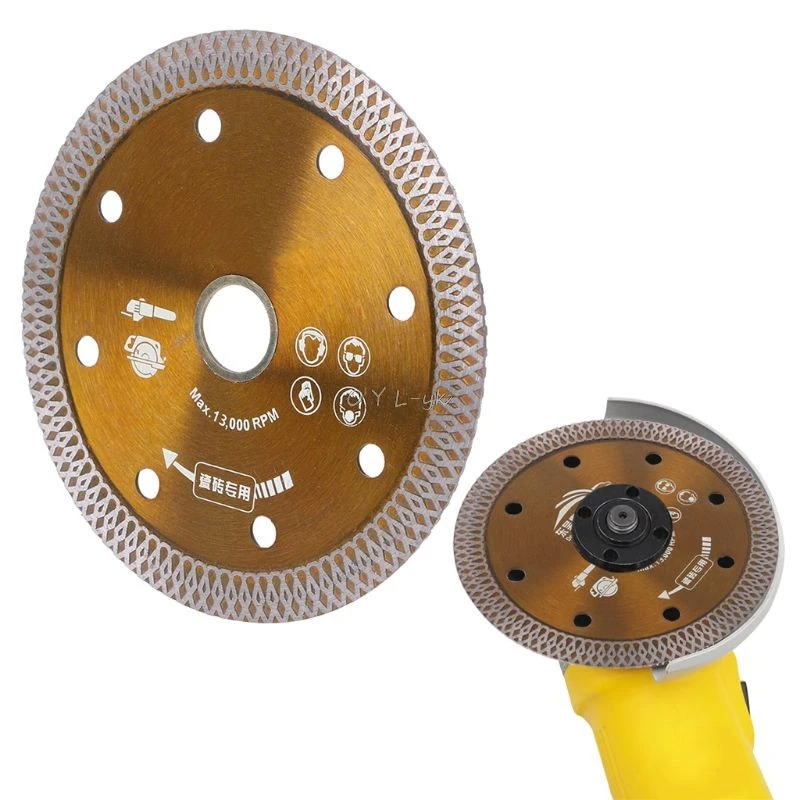 

Hot Pressed Sintered Diamond Saws Blade Mesh Turbo Cutting Disc For Granite Marble Tile Ceramic