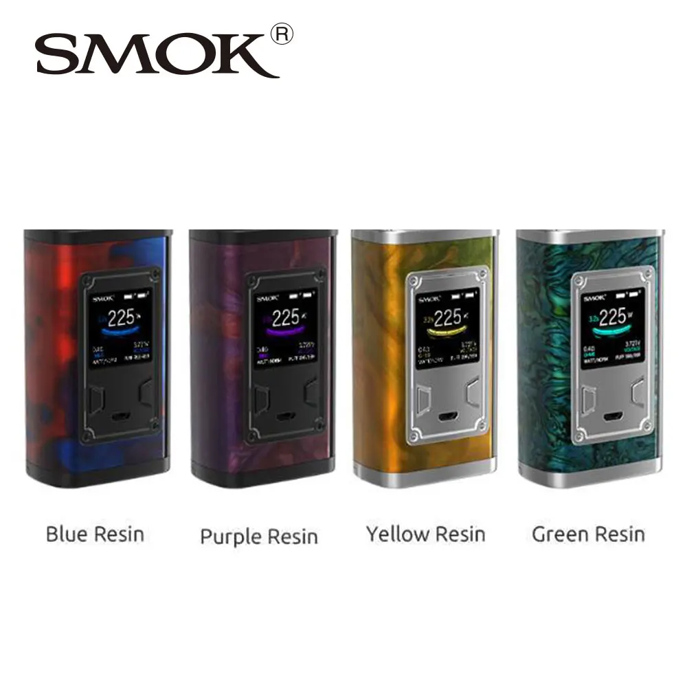 

Original SMOK Majesty 225W TC Box MOD W/ 225W Maximum Output No 18650 Battery Electronic Cigarette SMOK Majesty Mod vs Smok Mag