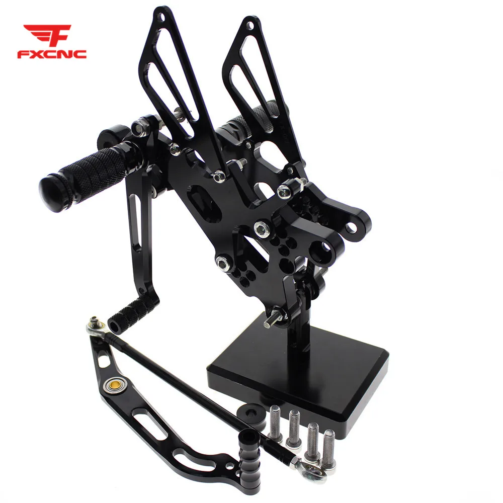 

FOR YAMAHA YZF R6 yzf r6 2006-2016 2015 2014 2013 CNC Aluminum Alloy Motorcycle footrest footpeg pedal foot peg Rearset Rear Set