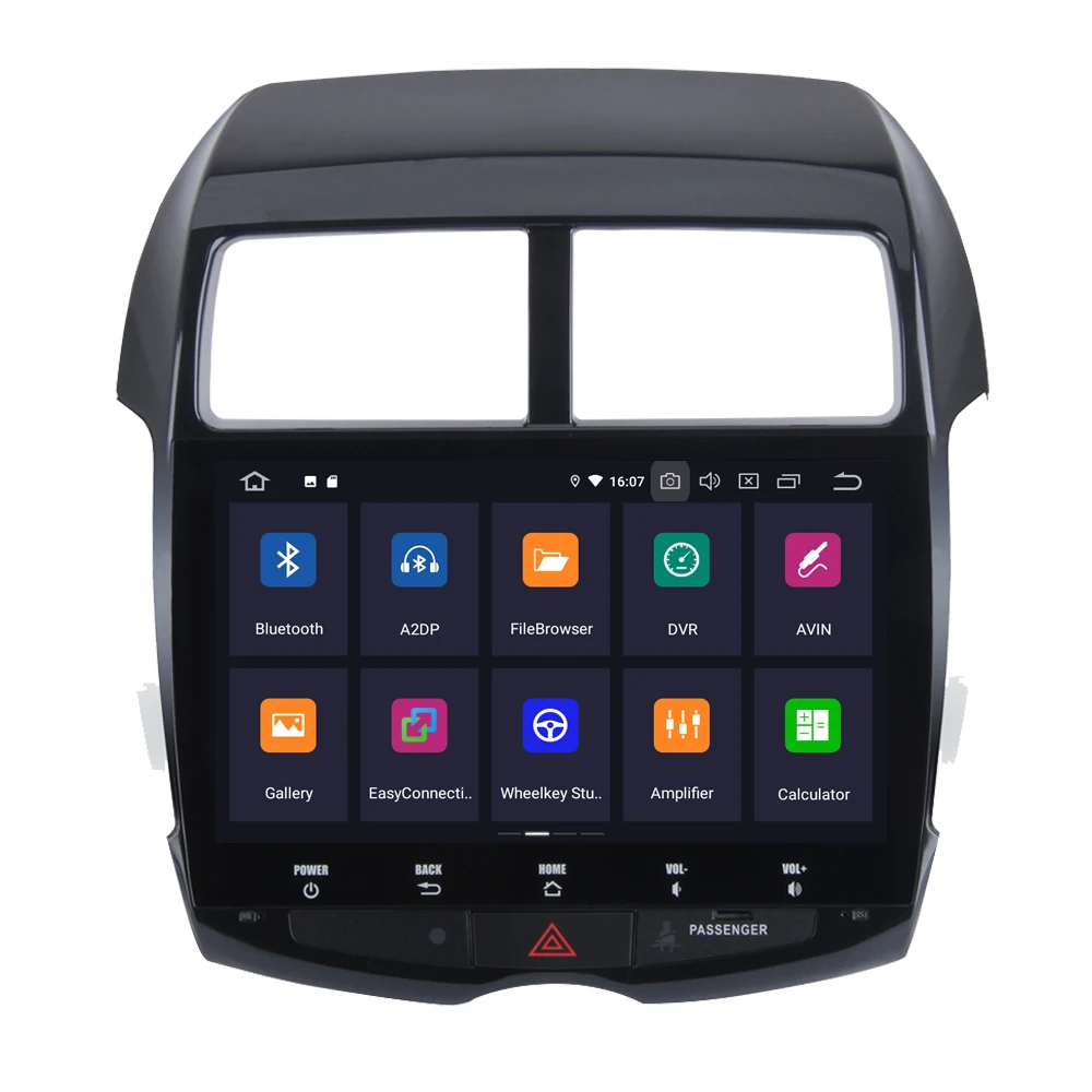 Perfect RoverOne For Mitsubishi ASX For Peugeot 4008 For Citroen C4 Android 9.0 Car Multimedia Player GPS Navigation Head Unit NO DVD 1