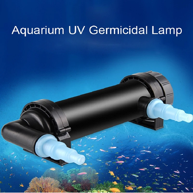 

220V 5W 7W 9W 11W 13W 18W 24W 36W Aquarium UV Sterilizer Ultraviolet Lamp Remove Algae Cleaner Purification Lighting Fish Tank