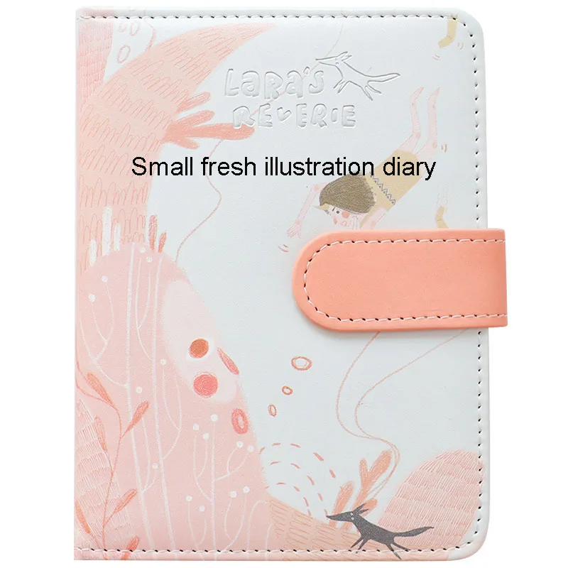 

New Handbook Sketch Diary Painting Graffiti Soft Cover Sketch Korea Small Fresh Illustration Handbook Cute Notebook Office Schoo