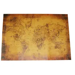2 шт Гарри Поттер Карта мира Плакат классический ретро-постер стираемая карта мира персонализированные карты путешествия украшение дома