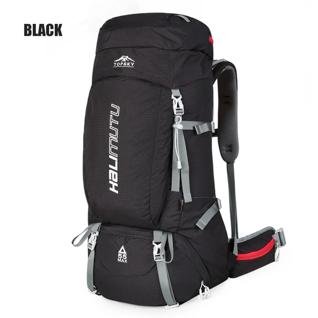 55L Camping Outdoor Hiking Backpack 