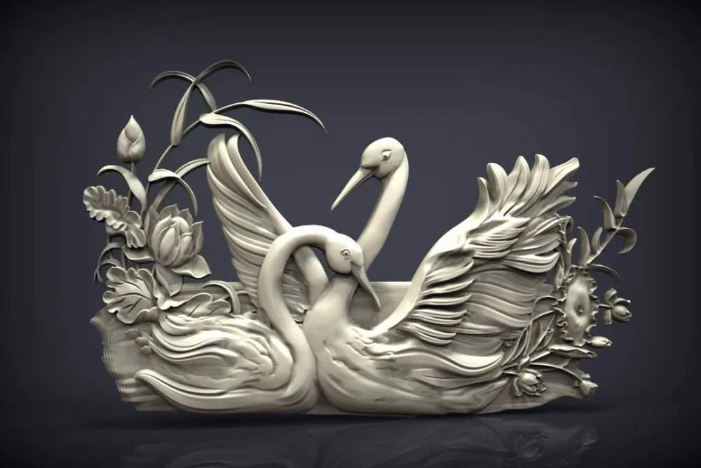 Модель 3d STL для фрезерного станка с ЧПУ гравировального рельефный Artcam Aspire Декор