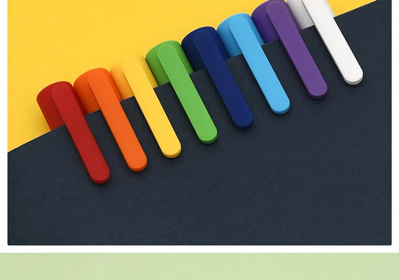K1 гелевая ручка Новые 8 шт./кор. Xiaomi Mijia для офиса школы с черным 0,5 ручка с чернилами стандартных цветов красочные черный пополнения чернил и плавность линий