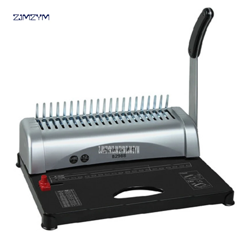 B2988 A4 Paper Binding Machine Puncher Binder 21 Holes Binding Machine