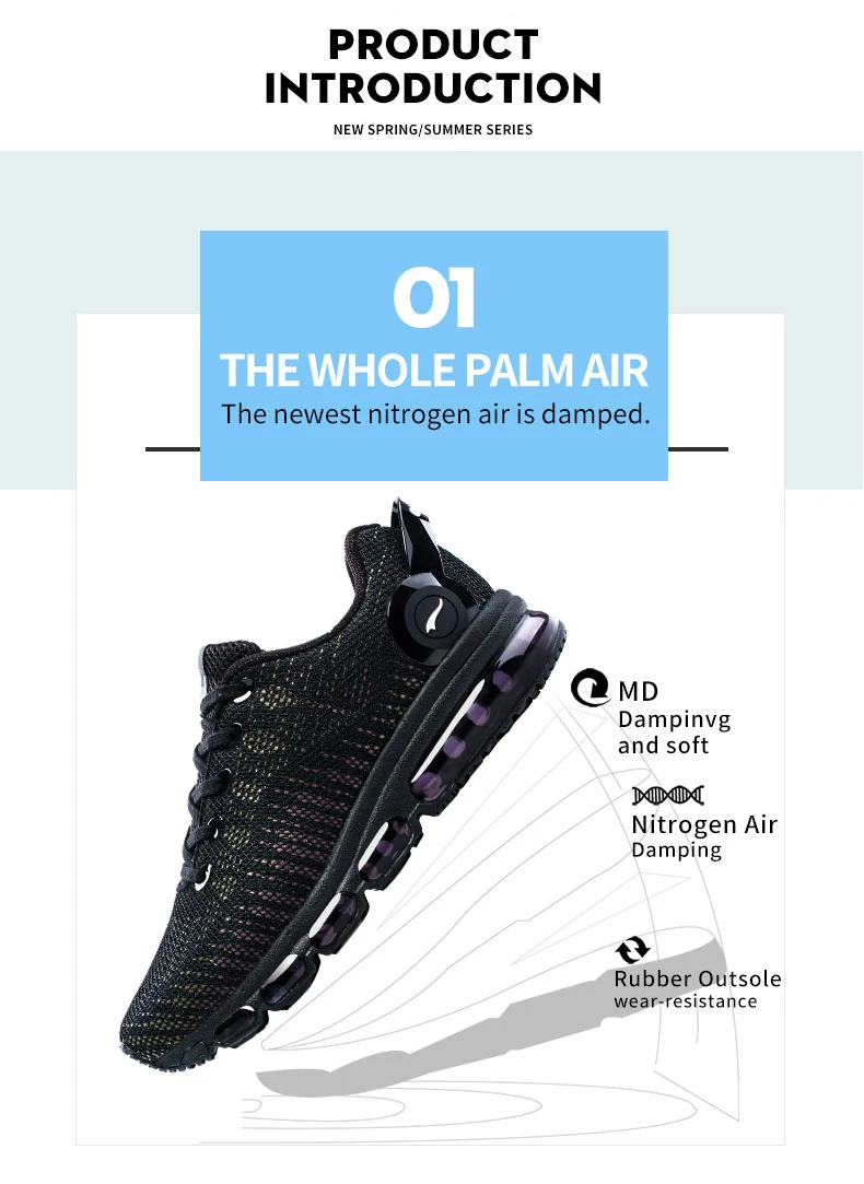ONEMIX Running Shoes for Men And Women Lightweight and Breathable Sneaker for Outdoor Sport and Air Cushion Jogging SizeEU35-46 