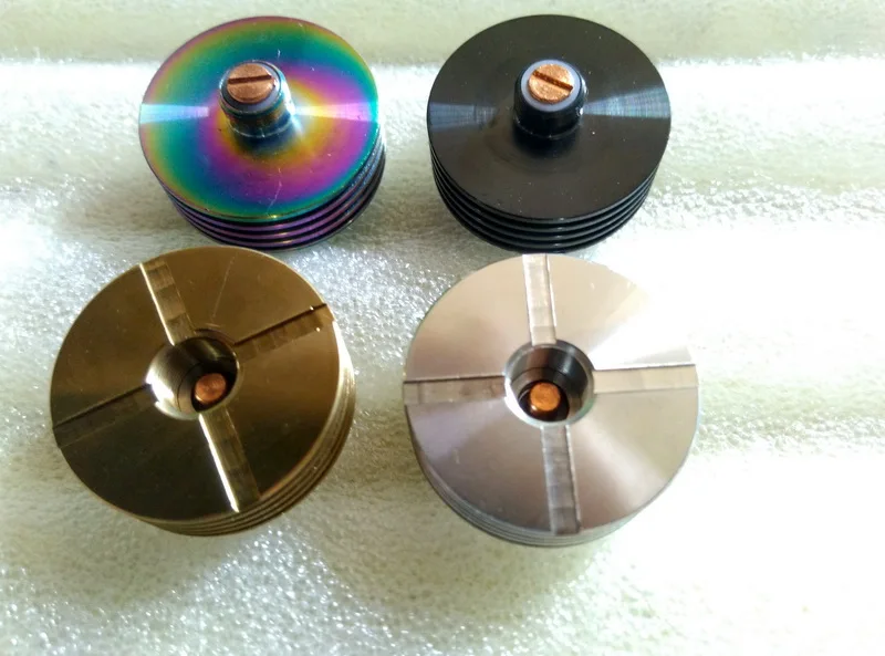 Leiqidudu 22mm 24mm 25mm stainless copper 510 thread heat sink e cig e cigarette atomizer for RDA Rta RBA atomizer heat sinks