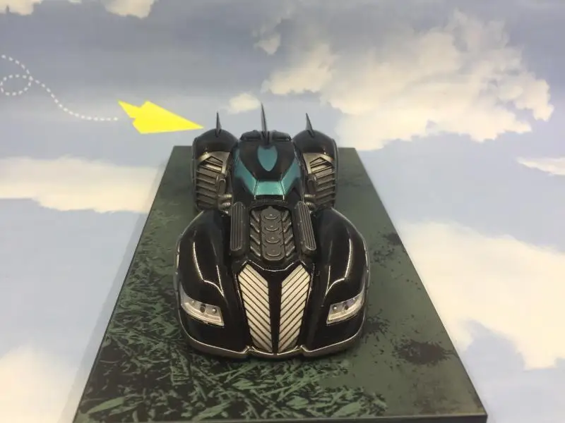 1/43 специальный литой металл супер герой колесница Настольный дисплей Коллекция Модель игрушки для детей
