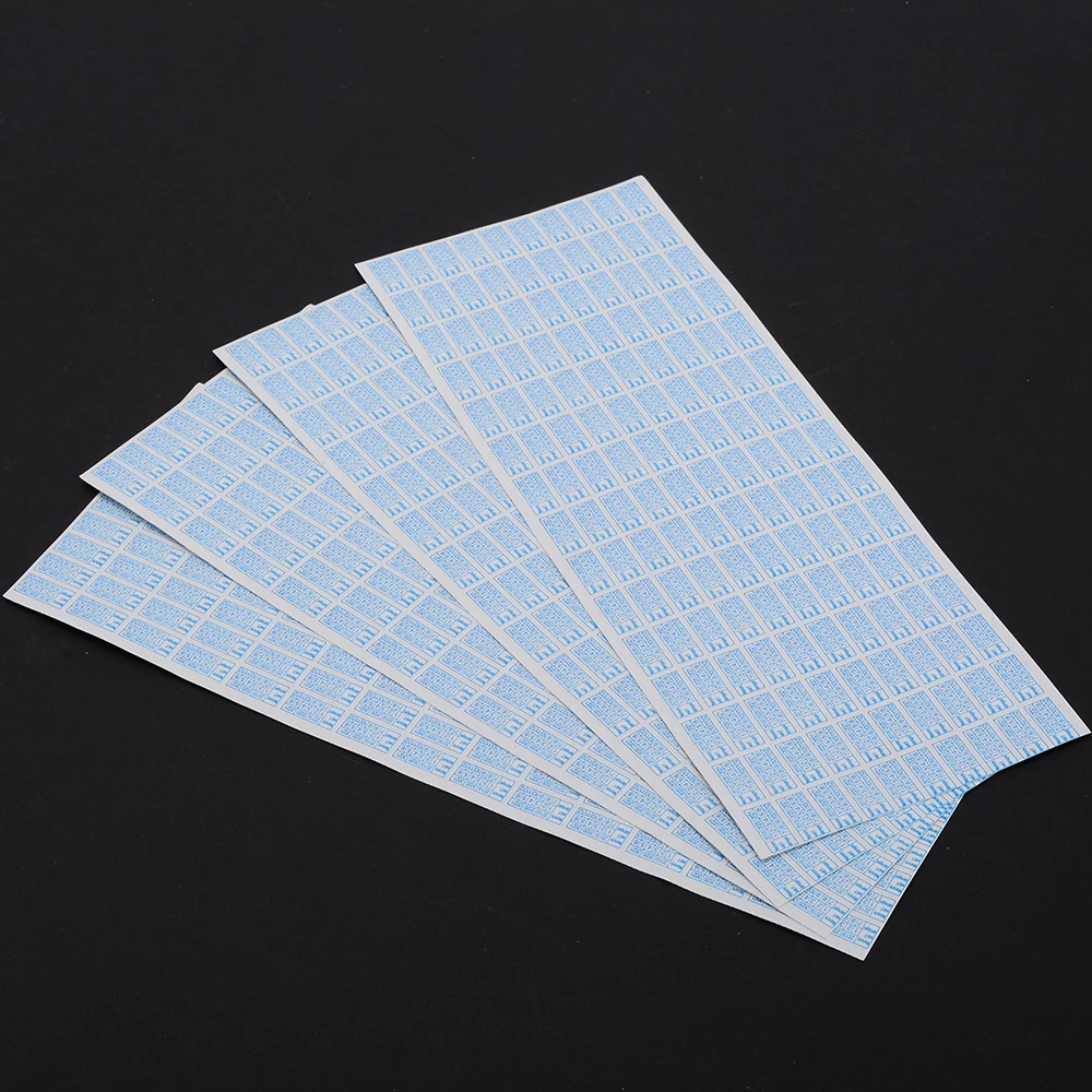 600pcs/4 Sheets Blue Warranty Void Labels Removed Sticker 2019 - 2021 Year If Damaged Protection Security Label Sticker Seal