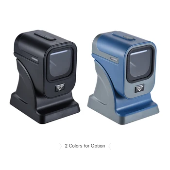 

High Quality 20 Lines Laser Desktop Flatbed Barcode Scanner Bar code Reader1D/2D with USB Interface for Retail Store/Supermarket
