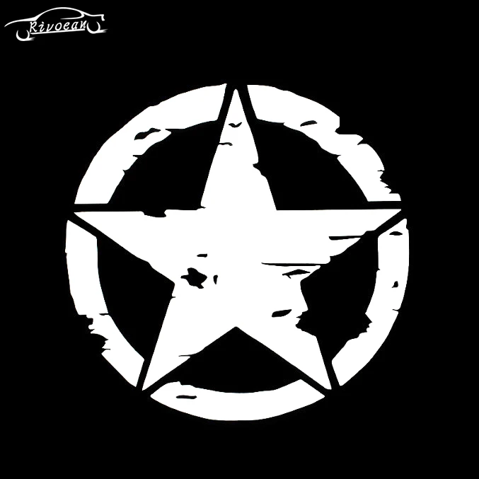 

New Arrival 15cm*15cm ARMY Star Graphic Decals Motorcycle Car Stickers Decal Vinyl Car-styling
