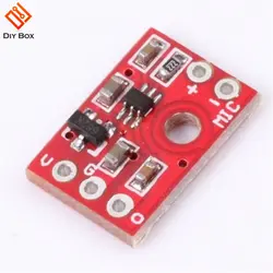 Электрический усилитель для микрофона В -В 6 в 3,3 Amp Microplate совета Модуль MAX9812L для Arduino