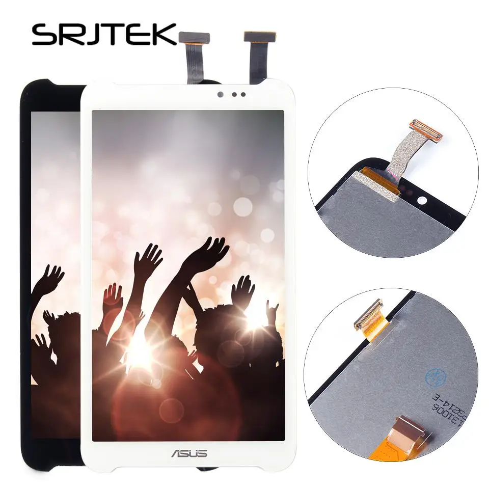 

Srjtek For Asus Fonepad Note 6 FHD6 ME560CG ME560 K00G 6.0'' LCD Display Matrix + Touch Screen Digitizer Full Assembly White