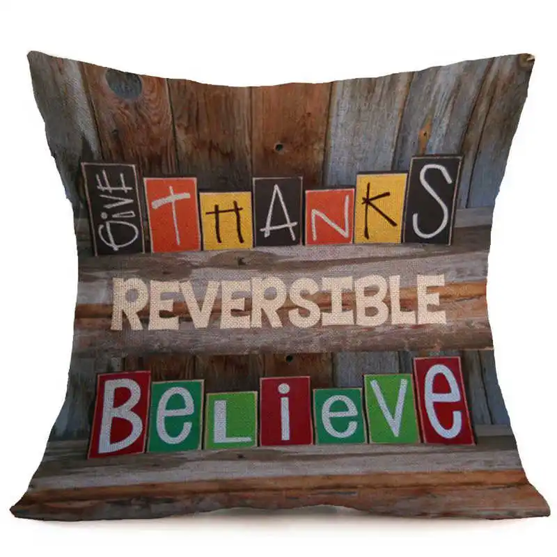 2018 hot Cartoon Pattern Linen Throw Pillow Case Cushion Christmas Theme Pillowcase pillow covers decorative 4545 #3o11#f  (12)