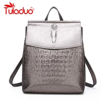 Women Backpack Split Leather Backpacks for Girls Teenagers School Bag Ladies Shoulder Bag Crocodile Prints Large Travel Backpack Women Backpack Split Leather Backpacks for Girls Teenagers School Bag Ladies Shoulder Bag Crocodile Prints Large Travel Backpack