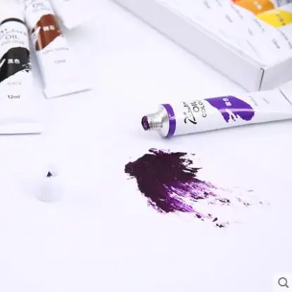 12-colors Oil Paint Picasso Art Paint Set Student Painting Supplies