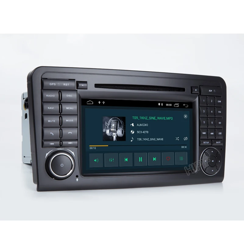 Discount DSP Android 9.0 4G 4 CORE /ANDROID 8.1 CAR DVD player For Mercedes Benz GL ML CLASS W164 ML350 ML500 X164 GL320 GPS stereo radio 4