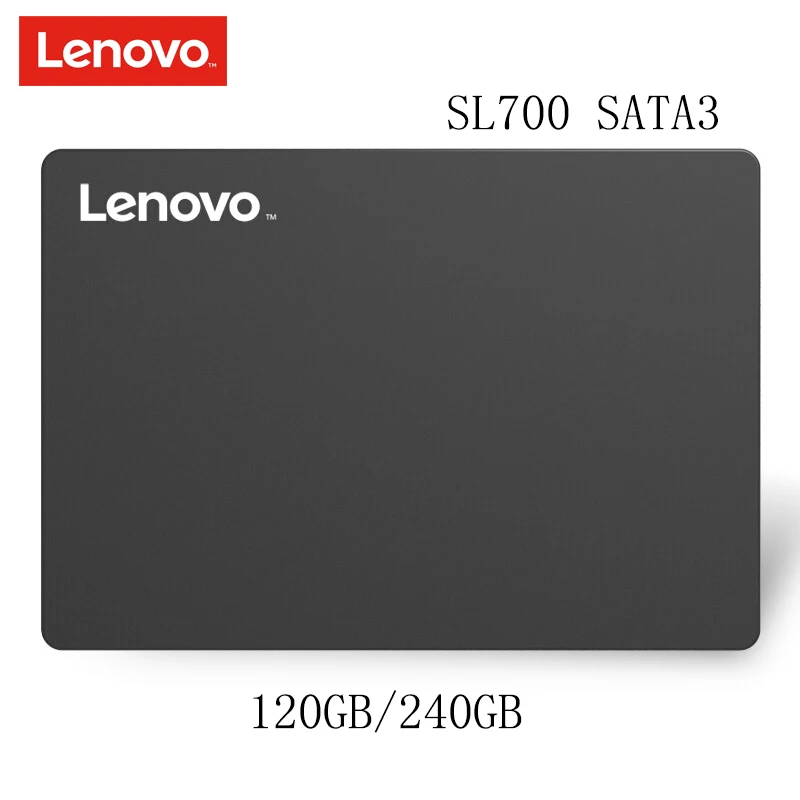 Acheter Original Lenovo SSD SL700 Interne Solid State Disk 120 GB 240 GB Flash Requin Disque Dur SATA3 {6 Gbps) pour Ordinateur Portable De Bureau PC