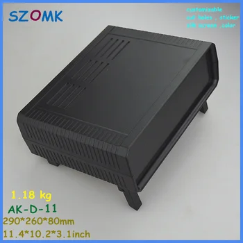 

plastic electronics enclosure pcb enclosure (1 pcs) 290*260*80mm desk top project enclosure electronical junction box