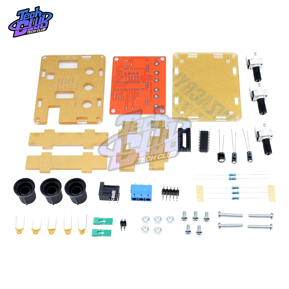 Advanced DIY Signal Generator Kit with Adjustable Frequency and Amplitude - Sine, Triangle, Square Wave Output