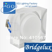 300-330LM 3W светодиодный кристалл светильник светодиодный потолочный светильник, вниз светильник, точечный светильник AC85~ 265V