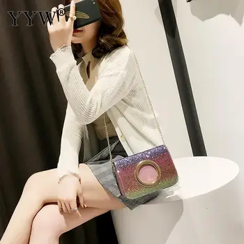 

Fashion Women Crossbody Bags Shining Handbags Women Bags Designer Leather Messenger Shoulder Bag For Women 2019 Bolsa Feminina