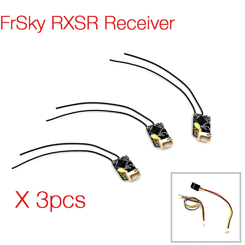 

3PCS FrSky R-XSR /RXSR Ultra Mini Redundancy Receiver for FPV Drone