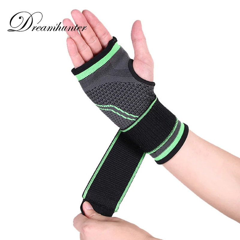 

High Elastic Bandage Hand Wrist Palm Strap Supports Badminton Weightlifting Wristband Wrist Wrap Fitness Protector