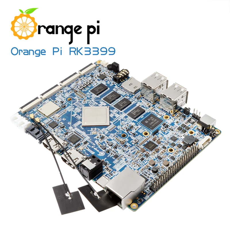 Оранжевый Pi RK3399 Set2: OPI + 12 В 2 А источник питания переменного тока в постоянный ток