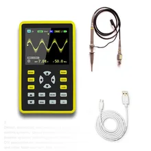5012 H 2,4 дюймовый ЖК-дисплей Портативный цифровой мини-осциллограф с полосой пропускания 100 МГц и частотой дискретизации 500 мс/с