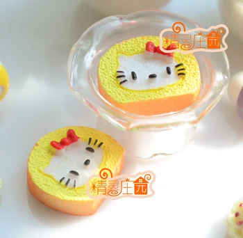 

Mini dollhouse 2 HELLO KITTY bread of Siwan mini furniture