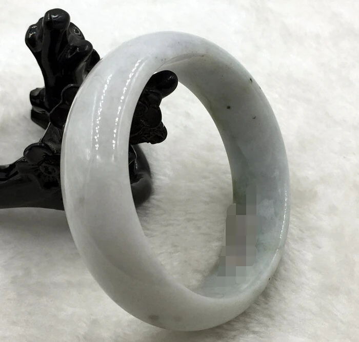 

2354 Certified Grade A Natural Green Jadeite Jade Gems Bracelet Bangle