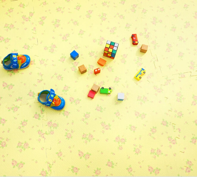 Коврик детский из ЭВА в пасторальном стиле большой размер 60*60 см|puzzle photo|puzzle