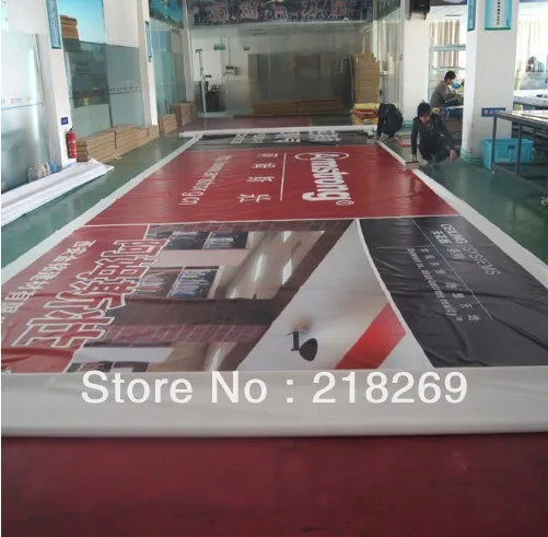 

Customized large fromat banner